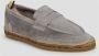 Castañer Suède Loafers met Jute Tussenzool Gray Heren - Thumbnail 2