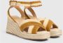 Castañer Tatiana Zomer Sleehak Sandalen Beige Dames - Thumbnail 2