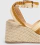 Castañer Tatiana Zomer Sleehak Sandalen Beige Dames - Thumbnail 3