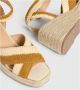 Castañer Tatiana Zomer Sleehak Sandalen Beige Dames - Thumbnail 5