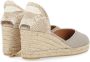 Castañer Tortora Satijnen Espadrilles Gray Dames - Thumbnail 2