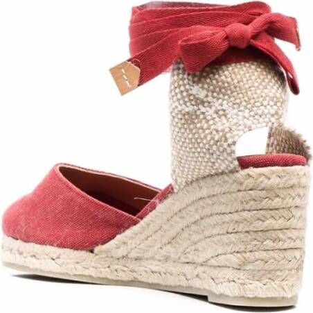 Castañer Wedges Red Dames