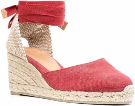 Castañer Wedges Red Dames