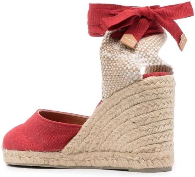 Castañer Wedges Red Dames