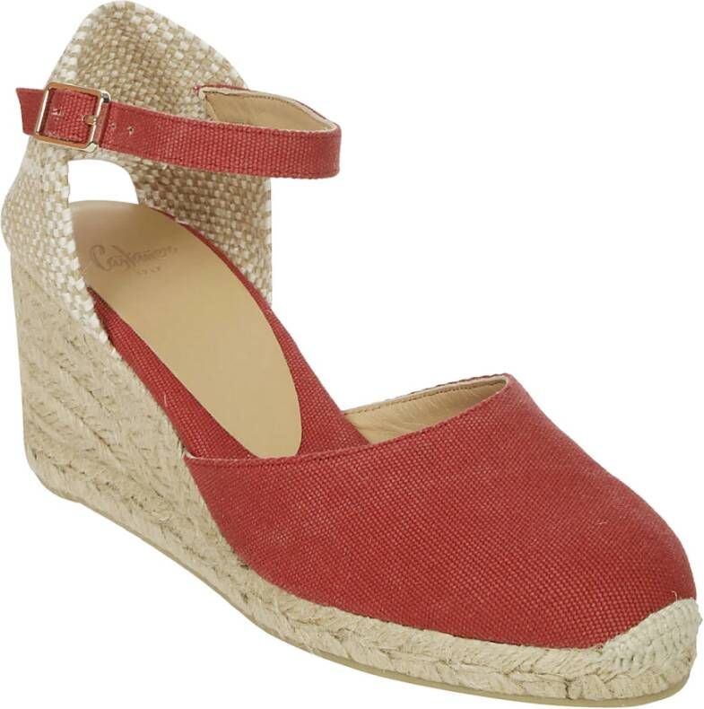 Castañer Wedges Red Dames