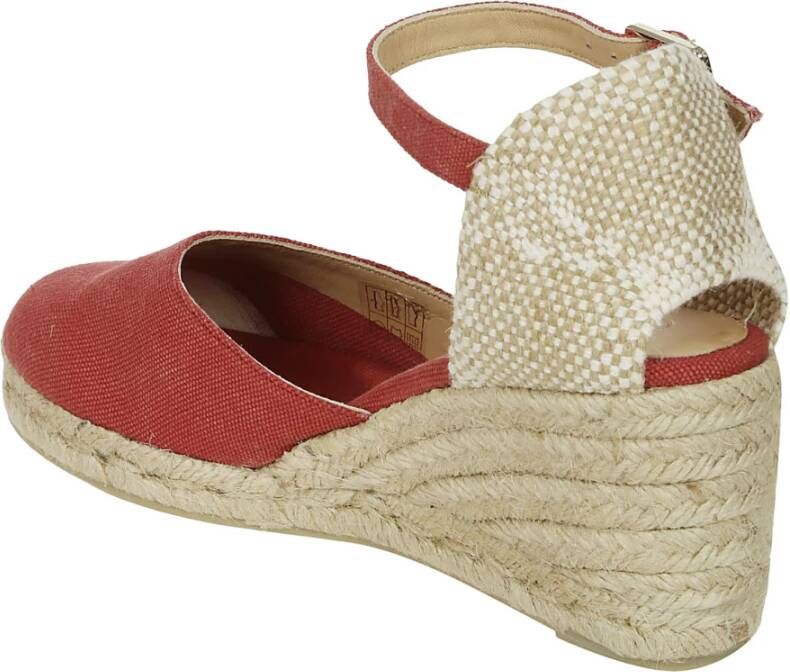 Castañer Wedges Red Dames