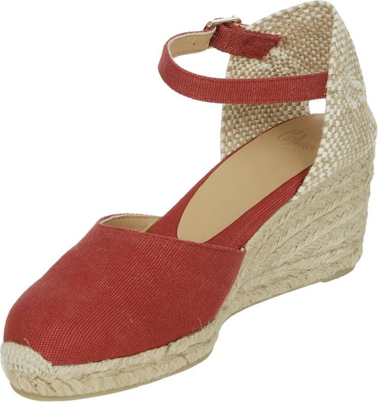 Castañer Wedges Red Dames