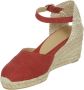 Castañer Wedges Red Dames - Thumbnail 4