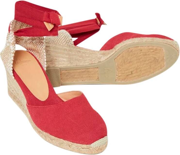 Castañer Wedges Red Dames