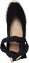 Castañer Zwarte Canvas Espadrille Flatform Schoenen Black Dames - Thumbnail 4