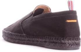 Castañer Zwarte Canvas Espadrilles voor Heren Black Heren