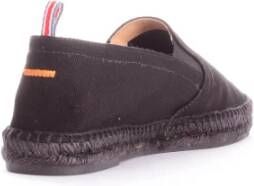 Castañer Zwarte Canvas Espadrilles voor Heren Black Heren