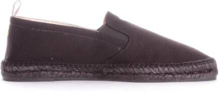 Castañer Zwarte Canvas Espadrilles voor Heren Black Heren