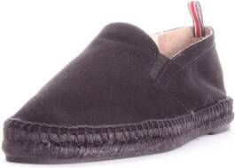 Castañer Zwarte Canvas Espadrilles voor Heren Black Heren