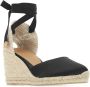 Castañer Schattige Espadrilles met Sleehak Black Dames - Thumbnail 2