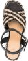 Castañer Zwarte Geweven Kruisband Sandalen Black Dames - Thumbnail 2