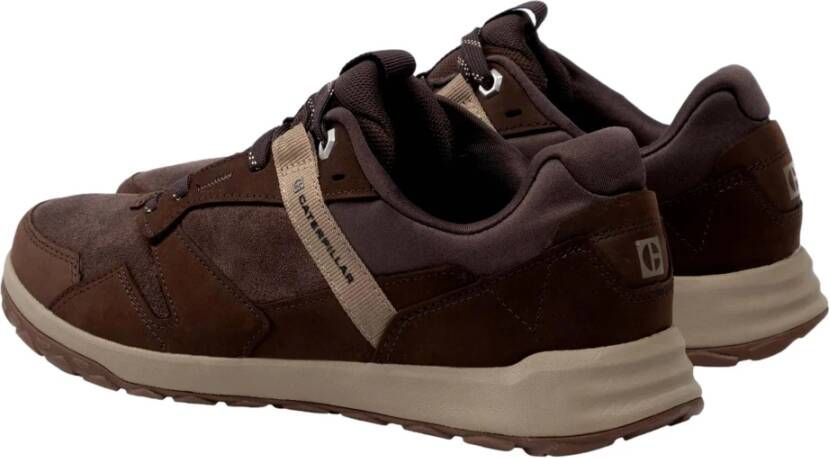 CAT Quest Runner Sneakers Brown Heren