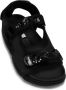 Cecilie Bahnsen Neopreen Sandalen met Dubbele Band en Bloemen Black Dames - Thumbnail 6