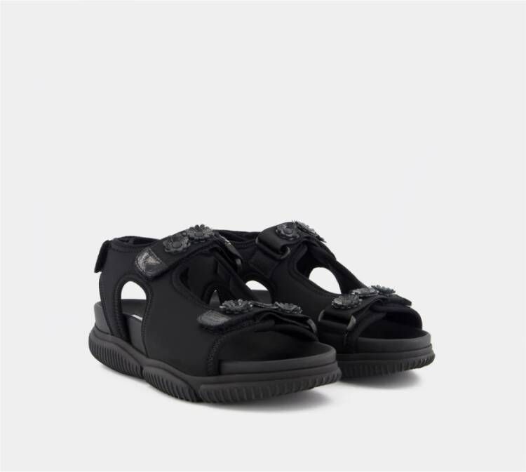 Cecilie Bahnsen Zwarte synthetische sandalen Black Dames