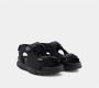 Cecilie Bahnsen Neopreen Sandalen met Dubbele Band en Bloemen Black Dames - Thumbnail 2