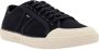 Celine Zwarte Canvas Sneakers met Leren Detail Black Heren - Thumbnail 5