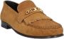 Celine Fringe Loafers met Goudkleurig Logo Detail Brown Heren - Thumbnail 2