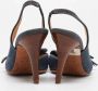 Celine Vintage Pre-owned Denim sandals Blue Dames - Thumbnail 4