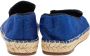 Celine Vintage Pre-owned Fabric flats Blue Dames - Thumbnail 4