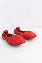 Celine Vintage Pre-owned Fabric flats Red Dames - Thumbnail 3