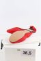 Celine Vintage Pre-owned Fabric flats Red Dames - Thumbnail 6