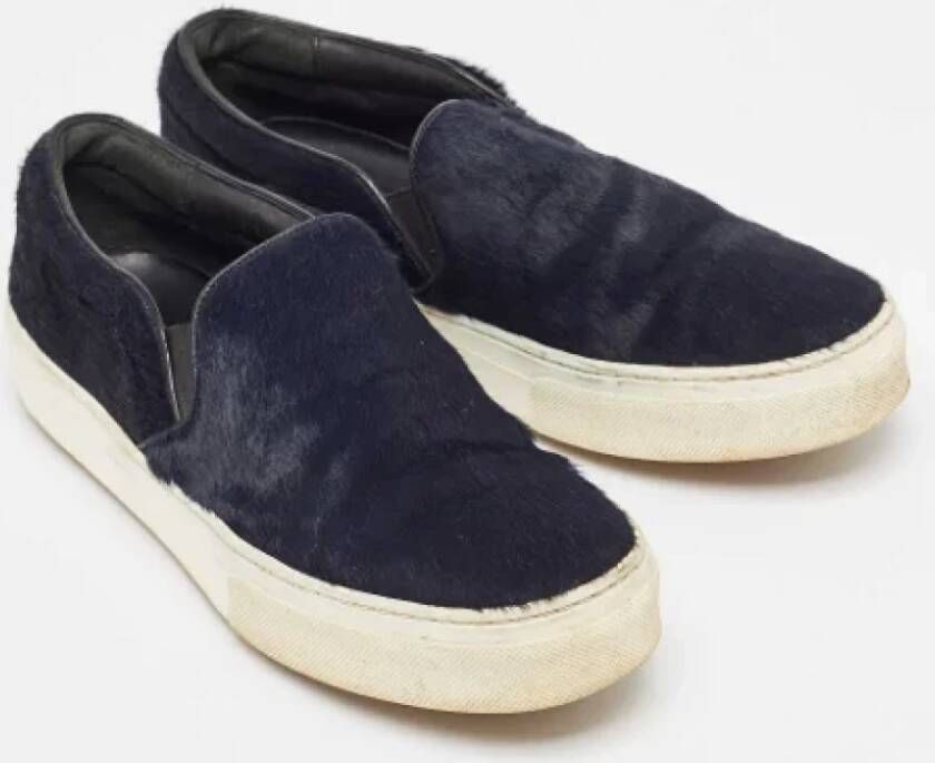 Celine Vintage Pre-owned Fabric sneakers Blue Dames