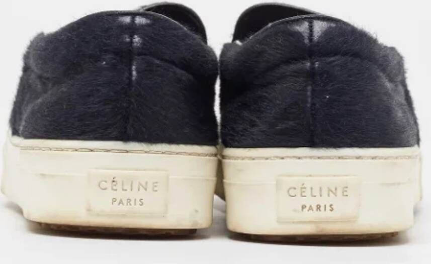 Celine Vintage Pre-owned Fabric sneakers Blue Dames