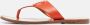 Celine Vintage Pre-owned Leather flats Orange Dames - Thumbnail 2