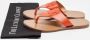 Celine Vintage Pre-owned Leather flats Orange Dames - Thumbnail 9