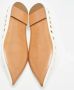 Celine Vintage Pre-owned Leather flats White Dames - Thumbnail 3