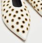 Celine Vintage Pre-owned Leather flats White Dames - Thumbnail 4