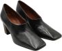 Celine Vintage Pre-owned Leather heels Black Dames - Thumbnail 5