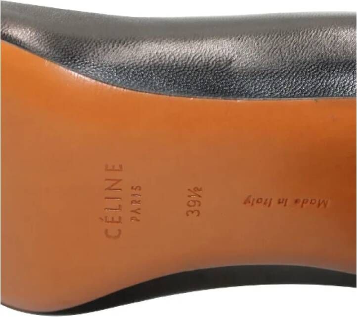 Celine Vintage Pre-owned Leather heels Black Dames