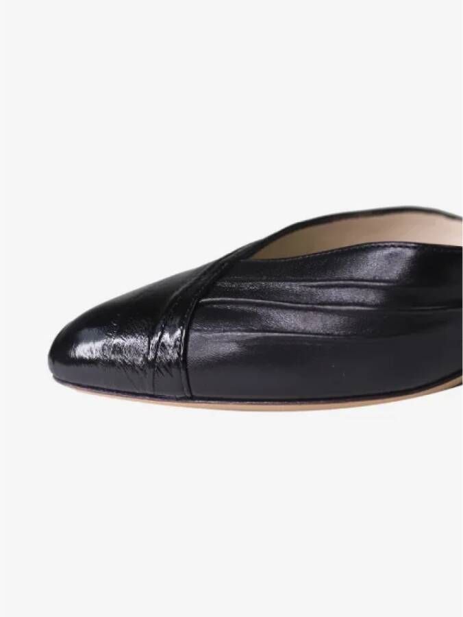 Celine Vintage Pre-owned Leather heels Black Dames