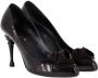 Celine Vintage Pre-owned Leather heels Brown Dames - Thumbnail 3