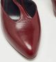 Celine Vintage Pre-owned Leather heels Red Dames - Thumbnail 7