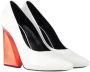 Celine Vintage Pre-owned Leather heels White Dames - Thumbnail 4