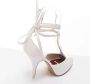 Celine Vintage Pre-owned Leather heels White Dames - Thumbnail 8