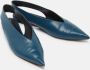 Celine Vintage Pre-owned Leather sandals Blue Dames - Thumbnail 4