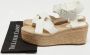 Celine Vintage Pre-owned Leather sandals White Dames - Thumbnail 9