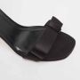 Celine Vintage Pre-owned Satin sandals Black Dames - Thumbnail 6