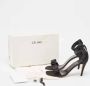 Celine Vintage Pre-owned Satin sandals Black Dames - Thumbnail 8