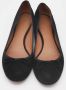 Celine Vintage Pre-owned Suede flats Black Dames - Thumbnail 3