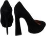 Celine Vintage Pre-owned Suede heels Black Dames - Thumbnail 4