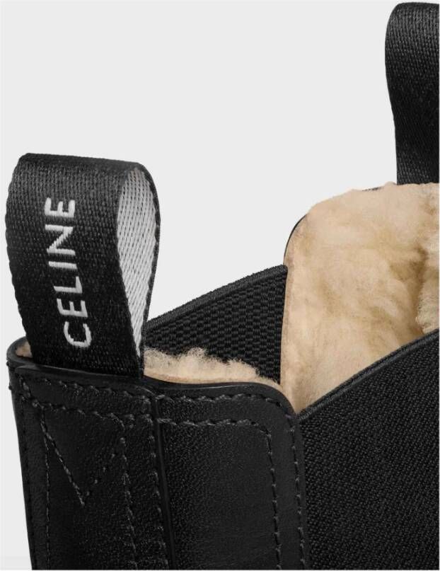 Celine Zwarte Chelsea Boots voor mannen Black Heren